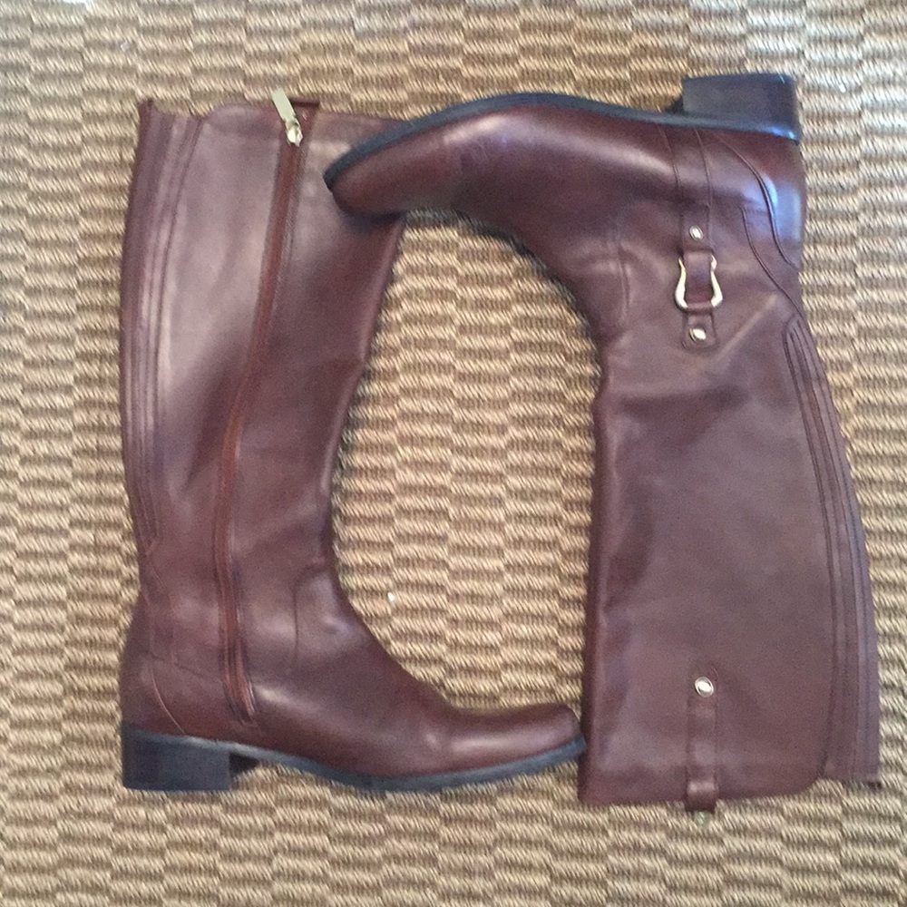 Blondo brown leather boots
